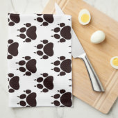 Kat verfprinters theedoek (Quarter Fold)