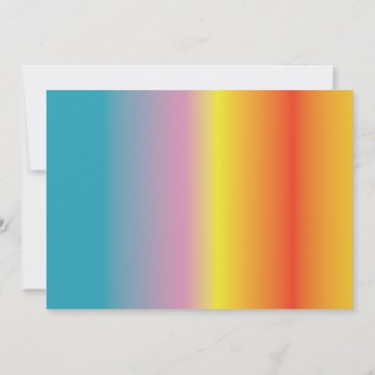 Kat verjaardagsfeest uitnodiging leuk gezelschapsg (Achterkant)