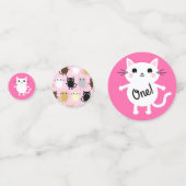 kat verjaardagsfeestje confetti (Achterkanten)