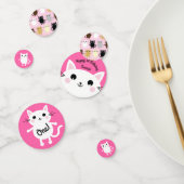 kat verjaardagsfeestje confetti (Groep)