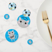 kat verjaardagsfeestje confetti (Groep)