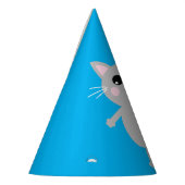 kat verjaardagsfeestje feesthoedjes (Links)