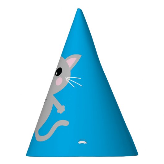 kat verjaardagsfeestje feesthoedjes (Rechts)