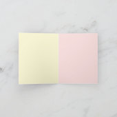 Kat verjaardagsfeestje | Retro bedankkaart (Binnen)