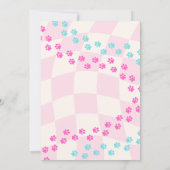 Kat Verjaardagsfeestje, Retro, Throwback Kaart (Achterkant)