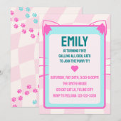 Kat Verjaardagsfeestje, Retro, Throwback Kaart (Voorkant / Achterkant)