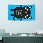 kat verjaardagsfeestje spandoek (Beurs)