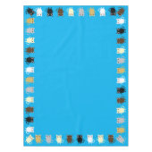 kat verjaardagsfeestje tafelkleed (Voorkant)