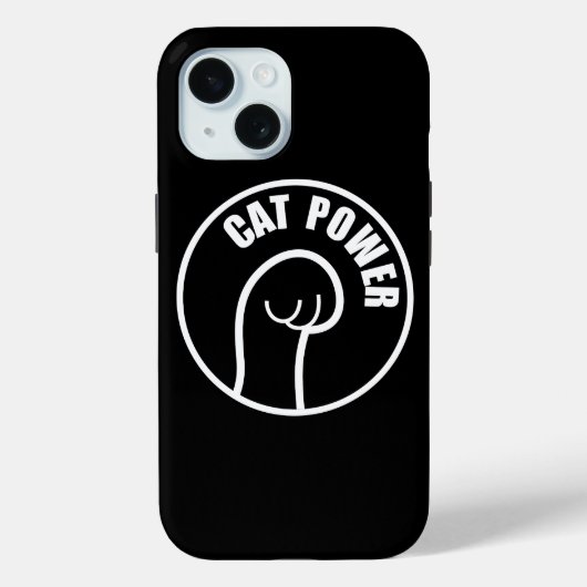 Kat-vermogen Case-Mate iPhone Case (Achterkant)