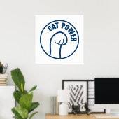 Kat-vermogen Poster (Thuiskantoor)