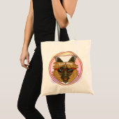 Kat Verpleegster Tote Bag (Voorkant (product))