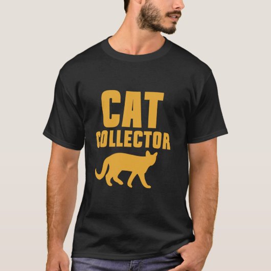 Kat Verzamelaar Kat Vader T-shirt (Voorkant)
