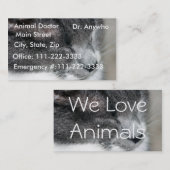 Kat Vet Profiel/Visitekaartje Visitekaartje (Voorkant / Achterkant)