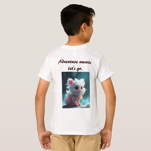 Kat Vibes T-shirt (Achterkant volledig)