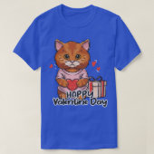 Kat Vier Valentijnsdag TShirt 2 (Design voorkant)