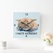 kat vierkante klok (Huis)