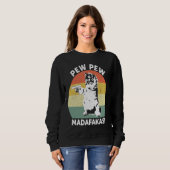 Kat Vintage PewPewPew Madafakas Kat Dol Pew Trui (Voorkant volledig)