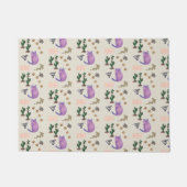 Kat Vis Mauw Paws Cactus Deurmat (Voorkant)