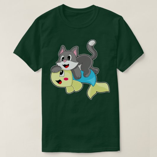 Kat Vis T-shirt (Design voorkant)