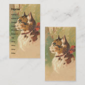   Kat Visitekaartje (Voorkant / Achterkant)