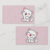 Kat Visitekaartje (Voorkant / Achterkant)