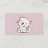 Kat Visitekaartje (Achterkant)