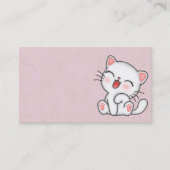 Kat Visitekaartje (Voorkant)