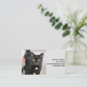 Kat Visitekaartje (Staand voorkant)