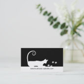 Kat Visitekaartje (Staand voorkant)