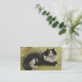Kat Visitekaartje (Staand voorkant)