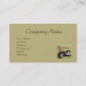 Kat Visitekaartje (Achterkant)