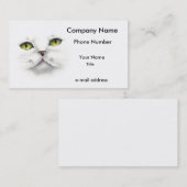 kat visitekaartje (Voorkant / Achterkant)