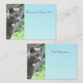 Kat Visitekaartje Afsprakenkaartje (Voorkant / Achterkant)