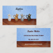 Kat-Visitekaartjes Visitekaartje (Voorkant / Achterkant)