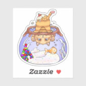 Kat Viskom Dessert Sticker (Vel)