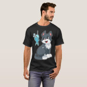 Kat Visser Vis Vissen T-shirt (Voorkant volledig)