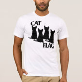 Kat Vlag T-shirt (Voorkant)
