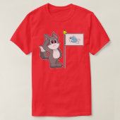 Kat Vlag T-shirt (Design voorkant)