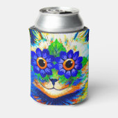 Kat Vloeibare ogen Blikjeskoeler (Blikje Achterkant)