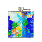 Kat Vloeibare ogen Heupfles (Achterkant)