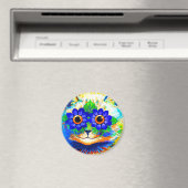 Kat Vloeibare ogen Magneet (Insitu (Vaatwasser))