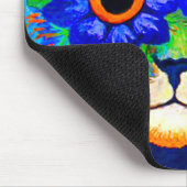 Kat Vloeibare ogen Muismat (Hoek)