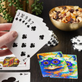Kat Vloeibare ogen Pokerkaarten (Insitu)