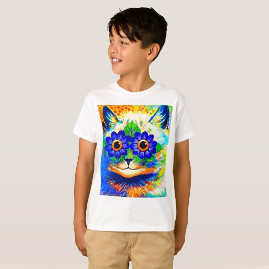 Kat Vloeibare ogen T-shirt (Voorkant volledig)