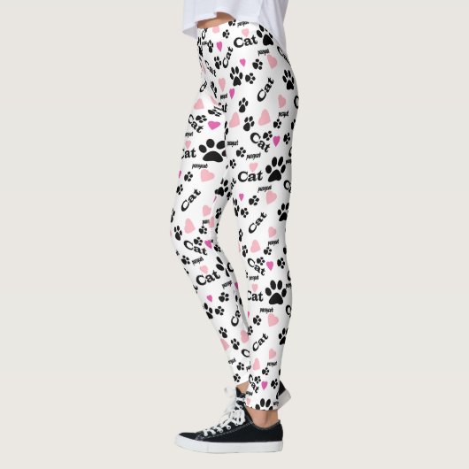 Kat voetafdrukken leggings (Links)