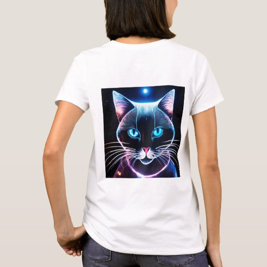 "Kat Vogue" T-shirt (Achterkant)