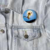 kat volgt je dromen - speldje (In situ)