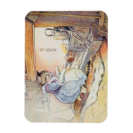 Kat voor de poesjes door de brand magneet (Verticaal)