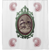  kat voor douwergordijn douchegordijn (Voorkant)