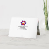 KAT VOOR GENTLE IN DE RESTAURANT-Vaderdag Kaart (Achterkant)